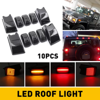 14 Stück LARIDAS Gelbe PMMA-Dachleuchte für 2003-2009 H2 LED-Seitenmarkierungsleuchte 12V Warnsignalleuchte