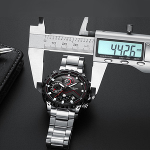 นาฬิกาหรูใหม่2025เรือน: นาฬิกาควอตซ์อัตโนมัตินาฬิกาธุรกิจอเนกประสงค์นาฬิกากันน้ำ - Product Image 2