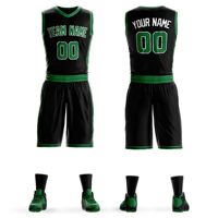 Kaos Basket Olahraga Unisex Custom Sablon Grosir, Bahan Mesh, Bernapas, Menyerap Keringat, Cepat Kering