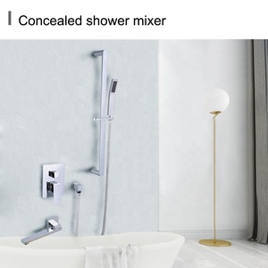 <span class=keywords><strong>Robinet</strong></span> moderne Offre Spéciale Mélangeur de douche mural <span class=keywords><strong>flexible</strong></span> intégré à 2 fonctions - Product Image 2