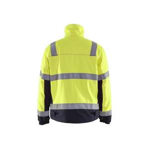 BLAKLADER - 406915143389XS Veste hiver Multinorm Hi-vis Jaune/Bleu marine-VÊTEMENTS DE TRAVAIL ANTIFLAMME EAN 7330509552131 - Product Image 2
