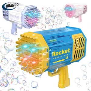 32-Hole Electric Bubble Gun Automatic Gatling Bazooka Bubble Maker Machine  Children Gift Summer Outdoor Soap Bubbles Blower Toy