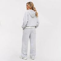 Setelan Olahraga Wanita Ukuran Besar, Hoodie dan Celana Panjang, 2 Potong, Gaya Streetwear, Athleisure, dan Santai