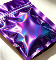 Pigment d'aluminium métallique violet néon personnalisable à effet laser, taille des particules 5-100 microns, poudre à dispersion ultra-efficace pour