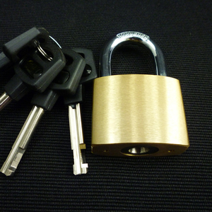 MOK W205 haute sécurité à serrure en laiton avec système de clé principale <span class=keywords><strong>cadenas</strong></span> couleur or - Product Image 3