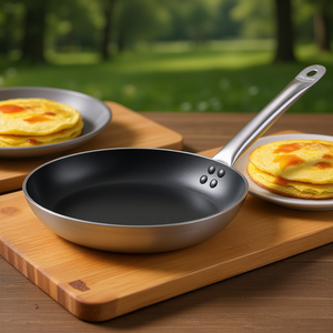 Padella a triplo strato antiaderente in acciaio inossidabile da 10 pollici per cucinare omelette e pancake - Product Image 3