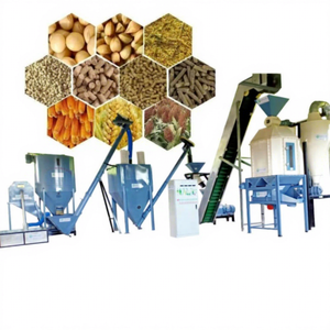 Maquinas griculas pelletizadora de alimento macchina farina di soia animale mangime macchina pellet - Product Image 1