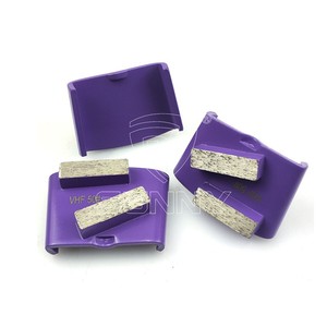 Sunny Factory OEM personnalisable deux barres EZ Change diamant outil de meulage Segments rectangulaires disque <span class=keywords><strong>abrasif</strong></span> <span class=keywords><strong>pour</strong></span> sol béton - Product Image 3