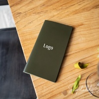 Personalizado Hotel Cafe Check Presenter Holder Restaurante Bill Carpeta Pu Cuero