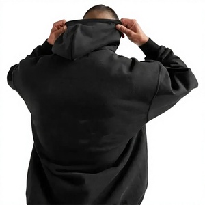 Sudadera con Capucha Extra Grande Personalizada de 450 GSM, Unisex, de Algodón, con Bolsillo Tipo Canguro y Bordado con Estampado Puff - Product Image 5