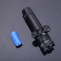 Lampes de poche LED 100 000 lumens, lampe torche laser LED rechargeable par USB, lampe de chasse avec clip, torche laser pour la chasse et le tir