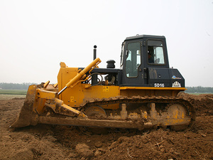 Mini Bulldozer Shantui de Primera Marca, 160hp, Modelo Sd16, con Capacidad de Empuje de 4.5m, Motor a Gasolina, en Venta - Product Image 2