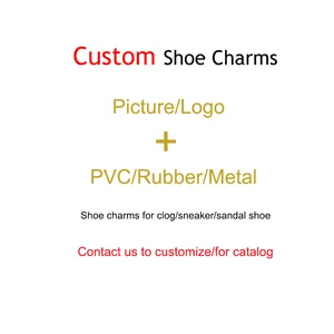 Photo Diy Custom Wholesale Pvc Shoes Charms China Custom Designer Designer Charm Pieces Custom Shoes Charms