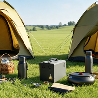 Station d'alimentation portable à batterie PV à cycles longs, batterie LiFePO4 haute efficacité 2 kWh 12,8 V 130 Ah, idéale pour une utilisation en extérieur