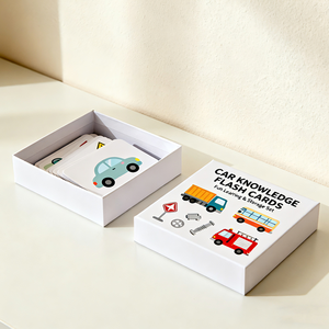 Cartes mémoire cognitives en papier durables, jouets éducatifs pour bébés et tout-petits, apprentissage précoce préscolaire, puzzle, service d'impression - Product Image 3