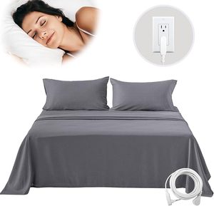Drap plat <span class=keywords><strong>de</strong></span> mise à la <span class=keywords><strong>terre</strong></span> ESD EARTHING 5% fibre d'argent 95% drap <span class=keywords><strong>de</strong></span> lit <span class=keywords><strong>de</strong></span> mise à la <span class=keywords><strong>terre</strong></span> en fibre <span class=keywords><strong>de</strong></span> coton pour un meilleur sommeil Protection EMF - Product Image 4