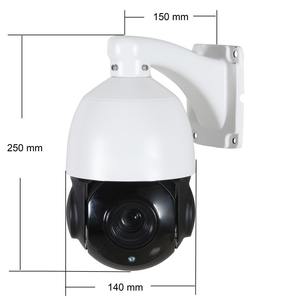 POE Auto Track Dome <span class=keywords><strong>CCTV</strong></span> <span class=keywords><strong>Camera</strong></span> 4K 8MP ColorVu com 30x Zoom IP67 Segurança Two-Way Áudio Night Vision Sensor CMOS - Product Image 4