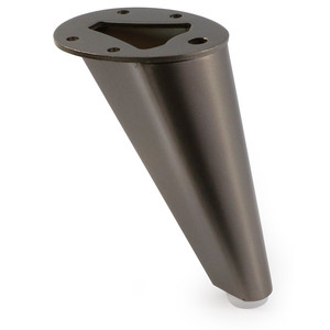 ขาโลหะทรงกรวย h130 ชุบโครเมียม - Product Image 2