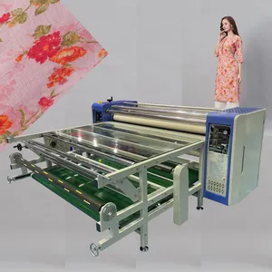 Mesin Cetak Kain Digital Sublimasi Otomatis Mesin Press Rol Panas Dalam Sublimasi