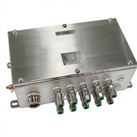 Boîtier électrique antidéflagrant IP66 SS316 Ex Tb IIIC T68 ° Boîtier de jonction C Db DC24V 5A, boîtier de commande industriel CE25.5002X