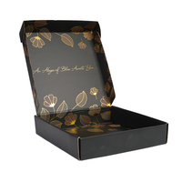 Boîte d'expédition de papier ondulé de vêtements de luxe boîtes d'emballage cadeau d'expédition d'enveloppe recyclable avec logo personnalisé