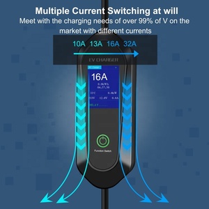 <span class=keywords><strong>Chargeur</strong></span> EV portable 32A 7Kw GBT Type 2 Type 1 Station de charge EV à usage domestique <span class=keywords><strong>Tesla</strong></span> - Product Image 4