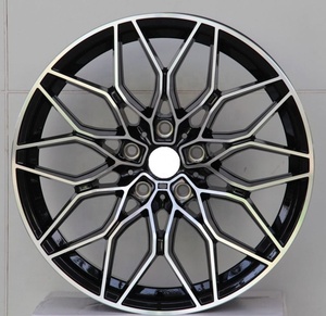 Venta Caliente, Rines Deportivos de Aleación Escalonados <span class=keywords><strong>Echo</strong></span> de 18, 19 y 20 Pulgadas, Color Negro con Acabado Mecanizado, para las Series <span class=keywords><strong>3</strong></span>/4/5/6/7 Flrocky - Product Image 3