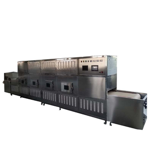 Tunnel industriel Séchage au micro-ondes Stérilisation Insecticide Cuisson Cuisson Dégraissage Équipement d'extraction Machine Fixation du thé - Product Image 1