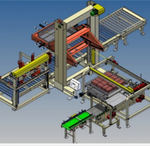Machine de palettisation intelligente pour cartons, machine de palettisation pour ligne de production de colis de boissons, palettiseur à portique pour cartons - Product Image 4