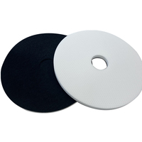 Rollo de Almohadilla de Espuma de Melamina Azul y Blanca Ecológica de Alta Densidad Comprimida de 18/20/22 cm de Diámetro para Fregar y Pulir Suelos 98%