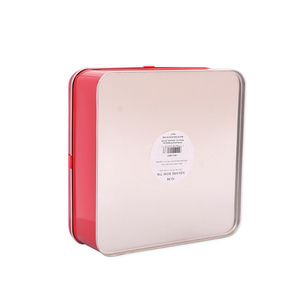 Số lượng lớn vuông rỗng kim loại tinplate hộp mô hình giáng sinh cấp thực phẩm lưu trữ cho Kẹo sô cô la bánh quy Hamburger - Product Image 5