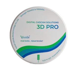 Tandtechnisch laboratoriummachines kroon voorste lange brug materialen <span class=keywords><strong>98mm</strong></span> meerlaags kleur sterkte doorschijnend 3D PRO zirkonium blank schijf - Product Image 1