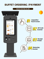 Kiosque de commande en libre service AI étanche pour paiement en extérieur Kiosque de commande en libre service pour les ventes en extérieur