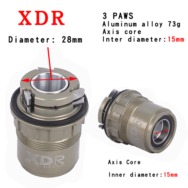 3 cliquets XDR 12S 15MM