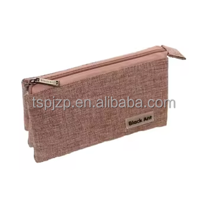 حقيبة قرطاسية للطلاب بسعة كبيرة من ثلاث طبقات من مادة PU حقيبة أقلام إبداعية جديدة لتنظيم الأقلام وأدوات الكتابة - Product Image 4