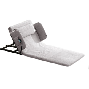 Elefante Oreja Suspensión Cuero Crema Viento Eléctrico Cama Inteligente Multifuncional Up-Holstered Cama Doble Gravedad Cero - Product Image 1