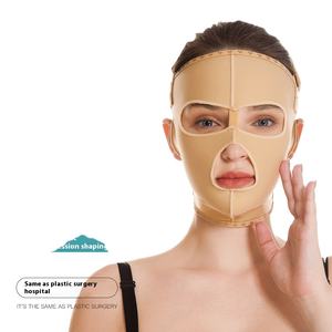 Couvre-chef mandibulaire en laque en forme de V pour visage mince pour liposuccion postopératoire Double menton façonnant l'entreprise de niveau supérieur - Product Image 1