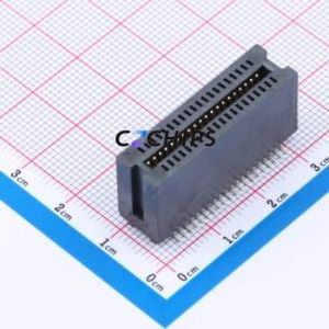HEV40LP03BK Gold Finger Connector SMD,P=1.27mm Connector ( Connector Type: EDGE SLOT )( Pitch: 1.27mm )( Total PIN Count: 40P ) - Product Image 1