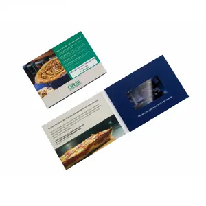 Lcd Screen Tft Video Greeting Card Advertisement Business LCD Card Video Brochure