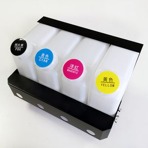 Réservoir d'encre en vrac à 4 sorties (2L intégré à un seul trou) - Réservoir d'encre secondaire blanc pour système d'alimentation en encre continu - Product Image 2