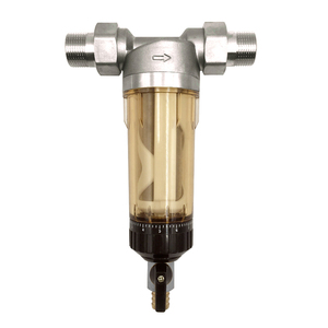 Raccordement mâle de petit diamètre 40 microns marron bouteille de filtre PCL filtre en laiton nickelé granulé pour usage domestique manuel - Product Image 2