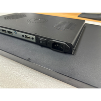 Nouvel écran tactile capacitif mural de 23,8 pouces avec 10 points de contact, verre trempé G+G, écran LCD industriel HD VGA USB