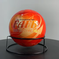 Boule extincteur ergonomique légère et facile à saisir pour une opération de lancer manuel d'urgence instantanée