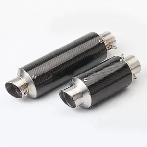 51mm 240mm 350mm Muffler High Temperature Resistant Exhasut