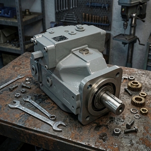 Nouvelle pompe hydraulique A4VSO compatible, pompe à pistons axiaux haute performance A4VSO45 pour les aciéries - Product Image 5