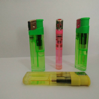 Briquet à gaz jetable en plastique avec logo, au butane, design moderne, portable