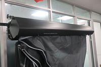 Auvents autoportants en alliage d'aluminium Foxwing 2m avec éclairage LED intégré pour véhicules tout-terrain, auvent 270 degrés résistant aux UV
