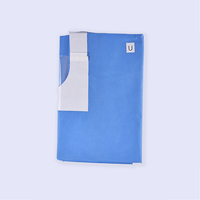 Draps médicaux stériles jetables à fente en U, personnalisables, multi-spécifications, certifiés CE Classe I, différentes tailles