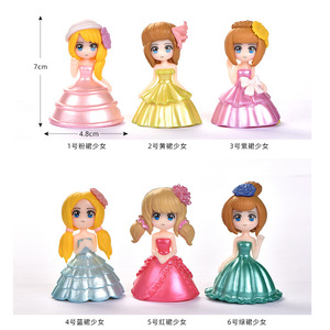 Vente chaude en gros : Figurines de poupées <span class=keywords><strong>princesse</strong></span> pour décoration de gâteaux DIY, miniatures de jardin et ornements de <span class=keywords><strong>table</strong></span> - Product Image 3