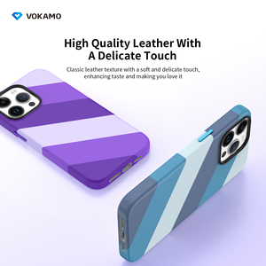 Funda de teléfono móvil de tres colores con forro de microfibra real y PU de lujo de nuevo diseño para <span class=keywords><strong>Iphone</strong></span> <span class=keywords><strong>12</strong></span> 13 14 15 <span class=keywords><strong>Pro</strong></span> <span class=keywords><strong>Max</strong></span> - Product Image 6